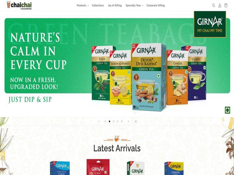 Girnar Tea Store Screenshot
